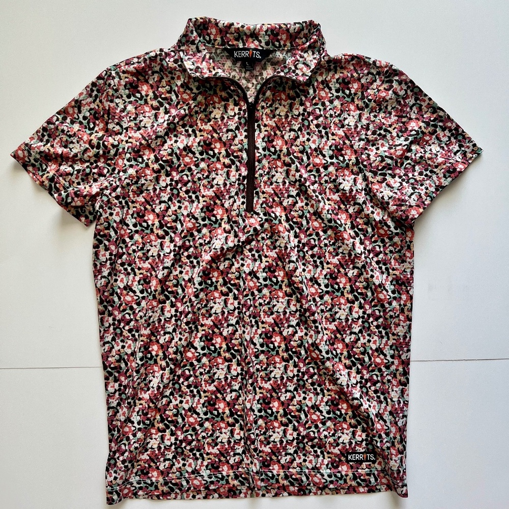 Kerrits Kids Summer Ride Ice Fil Short Sleeve Equestrian Shirt